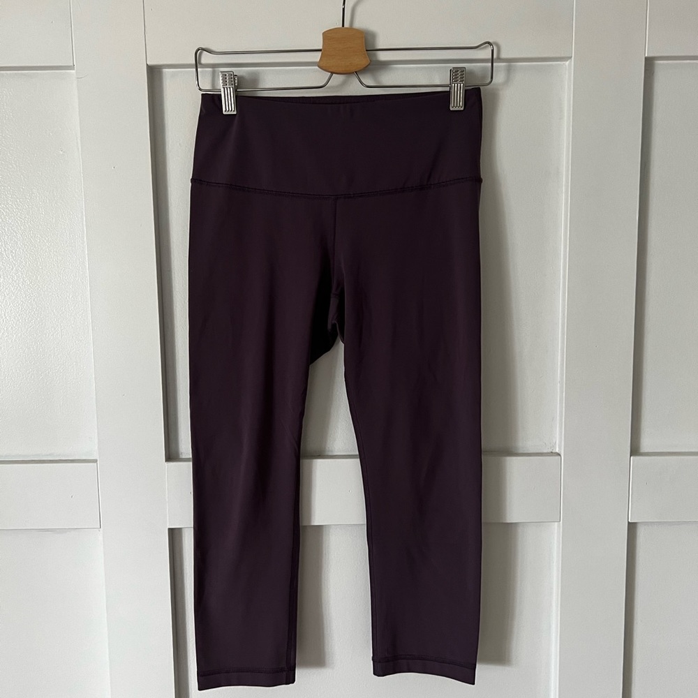 Yogalicious Plum Colored Leggings Size Medium